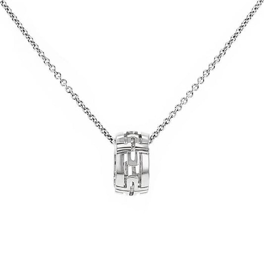 [Lira Jewelry]PARENTESI NECKLACE SILVER
