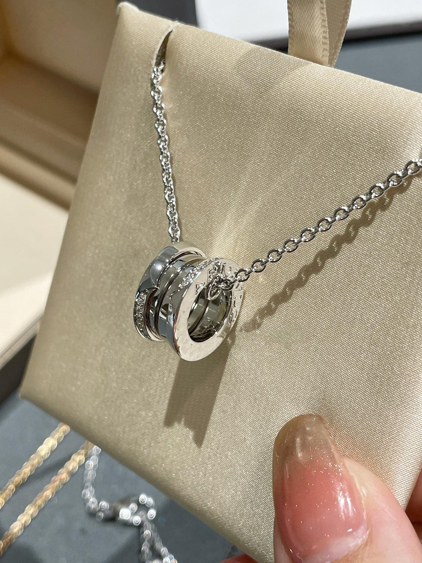 [Lira Jewelry]ZERO 1 NECKLACE DIAMOND