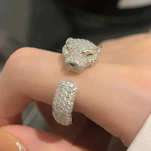 [Lira Jewelry]PANTHERE 5.5MM ALL DIAMOND RING