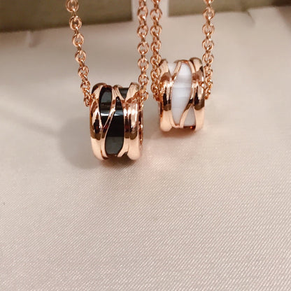 [Lira Jewelry]ZERO 1 FOUR BAND PINK GOLD CERAMIC