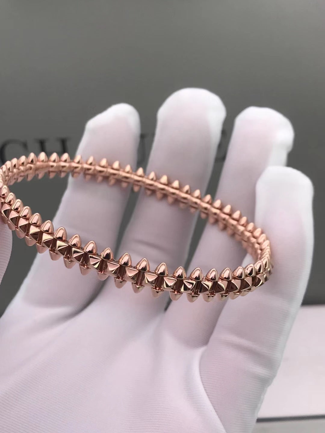[Lira Jewelry]CLASH PINK GOLD BRACELET