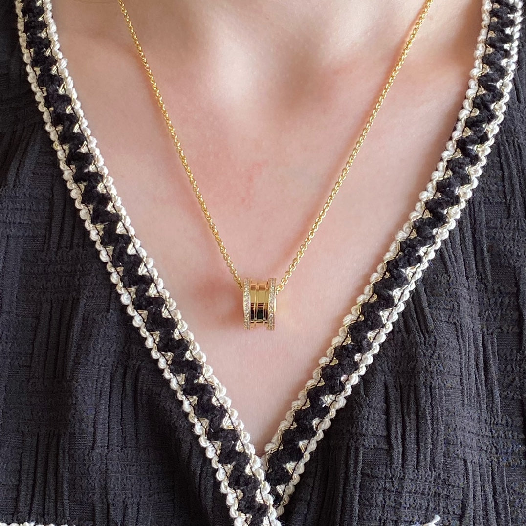 [Lira Jewelry]ZERO 1 DIAMOND NECKLACE
