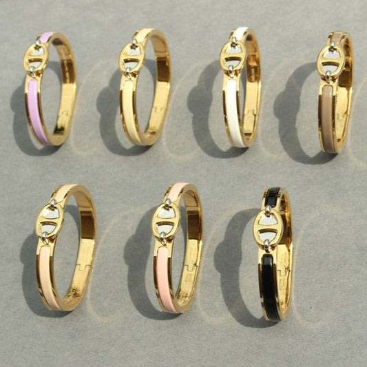 [Lira Jewelry]CLIC CHAINE GOLD BRACELET