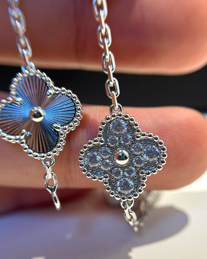 [Lira Jewelry] CLOVER 5 MOTIF LASER BRACELET COLLECTION