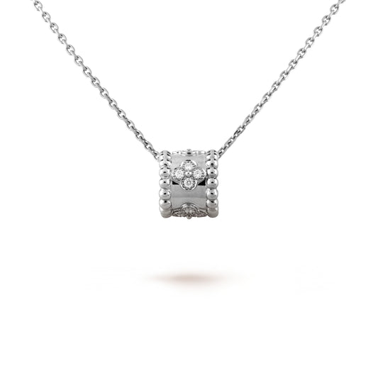 [Lira Jewelry]PERLEE PEDANT SIVLER DIAMOND NECKLACE