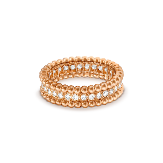 [Lira Jewelry]PERLEE DIAMOND ROSE GOLD RING