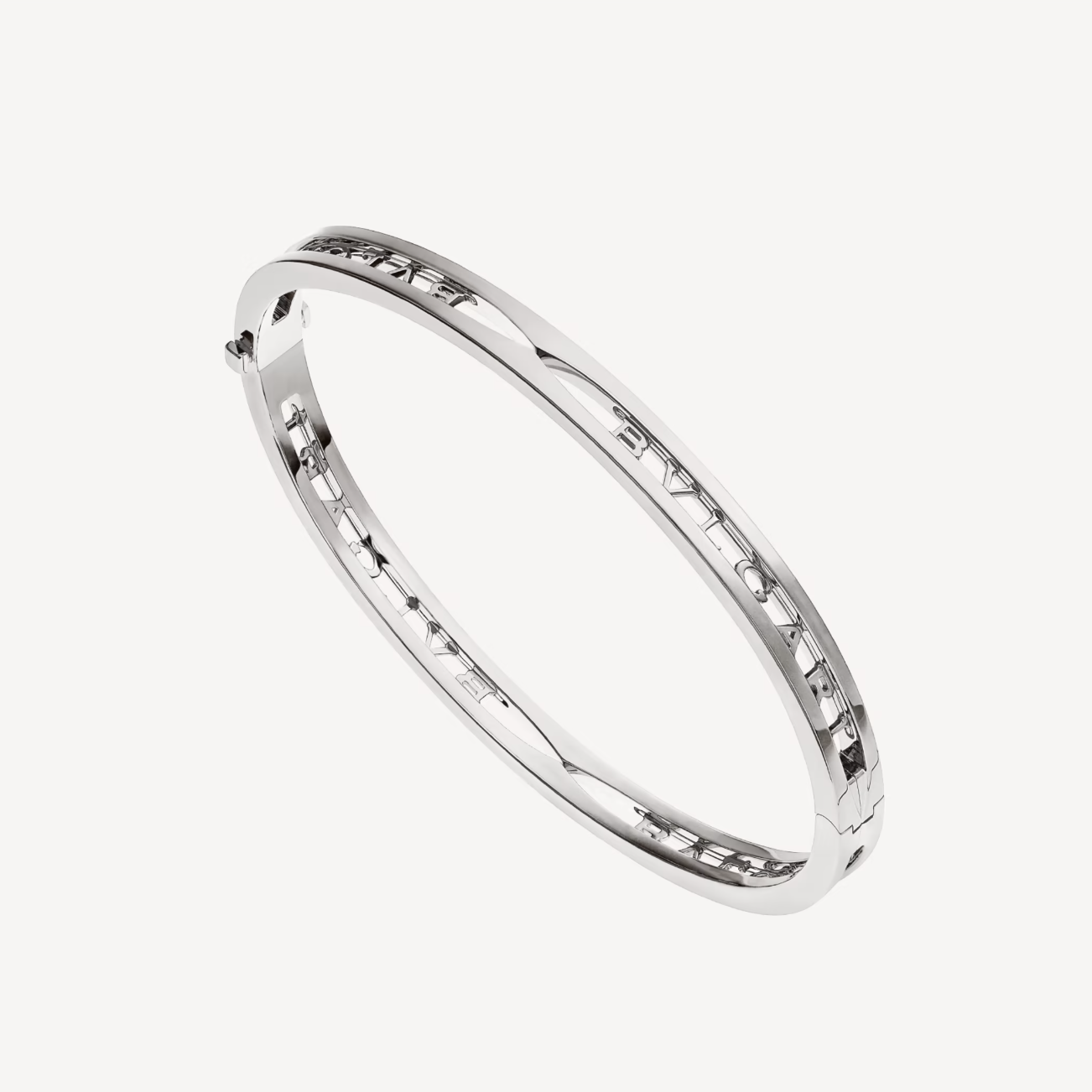 [Lira Jewelry]ZERO 1 SPIRAL LOGO SILVER BRACELET