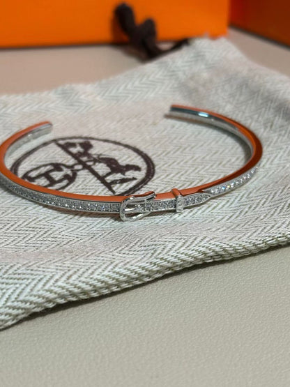 [Lira Jewelry]DIAMOND-ENCRUSTED BRACELET THREE COLORS