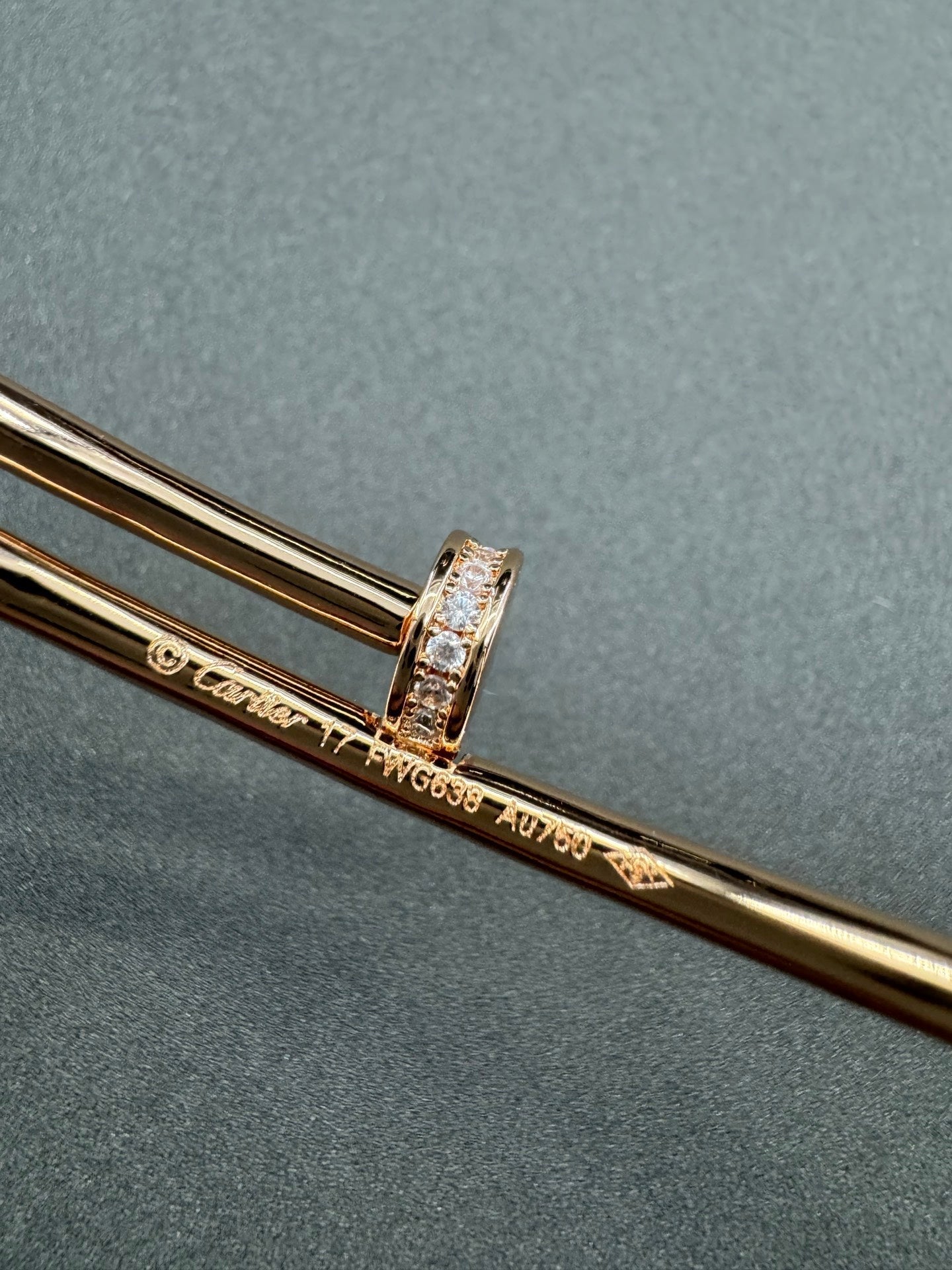 [Lira Jewelry]JUSTE BRACELET 2.5MM  DIAMONDS2
