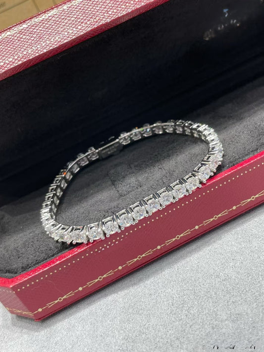 [Lira Jewelry jewelrys]TENNIS BRACELET WITH FULL DIAMOND SETTING