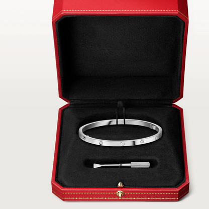 [Lira Jewelry]LOVE BRACELET 3.65MM 6 DIAMONDS