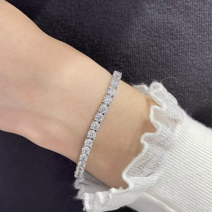 [Lira Jewelry jewelrys]TENNIS BRACELET WITH FULL DIAMOND SETTING