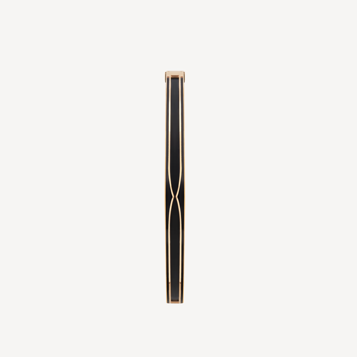 [Lira Jewelry]ZERO 1 PINK GOLD WITH MATTE BLACK CERAMIC BRACELET