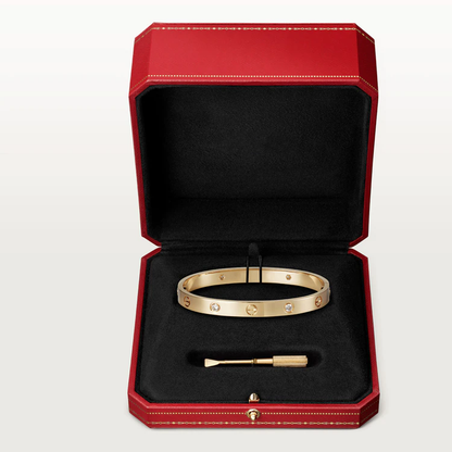 [Lira Jewelry]LOVE BRACELET 6.1MM 4 DIAMONDS