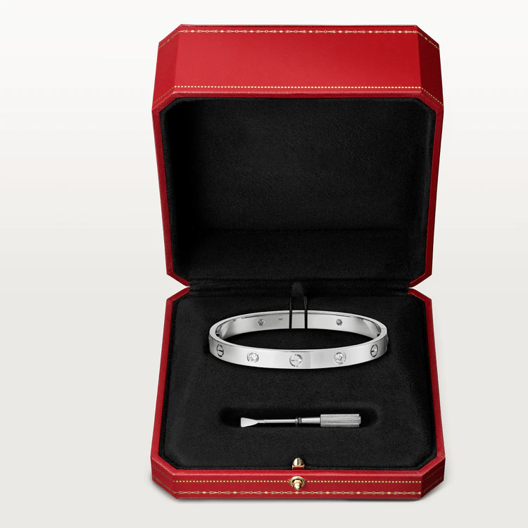 [Lira Jewelry]LOVE BRACELET 6.1MM 4 DIAMONDS