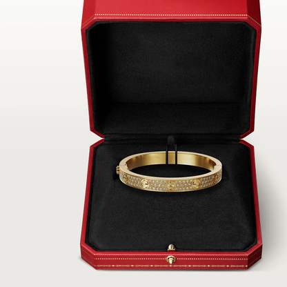 [Lira Jewelry]LOVE BRACELET 6.1MM DIAMOND-PAVED