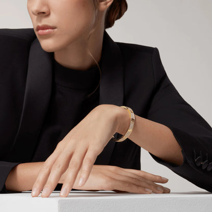 [Lira Jewelry]LOVE BRACELET 6.1MM DIAMOND-PAVED