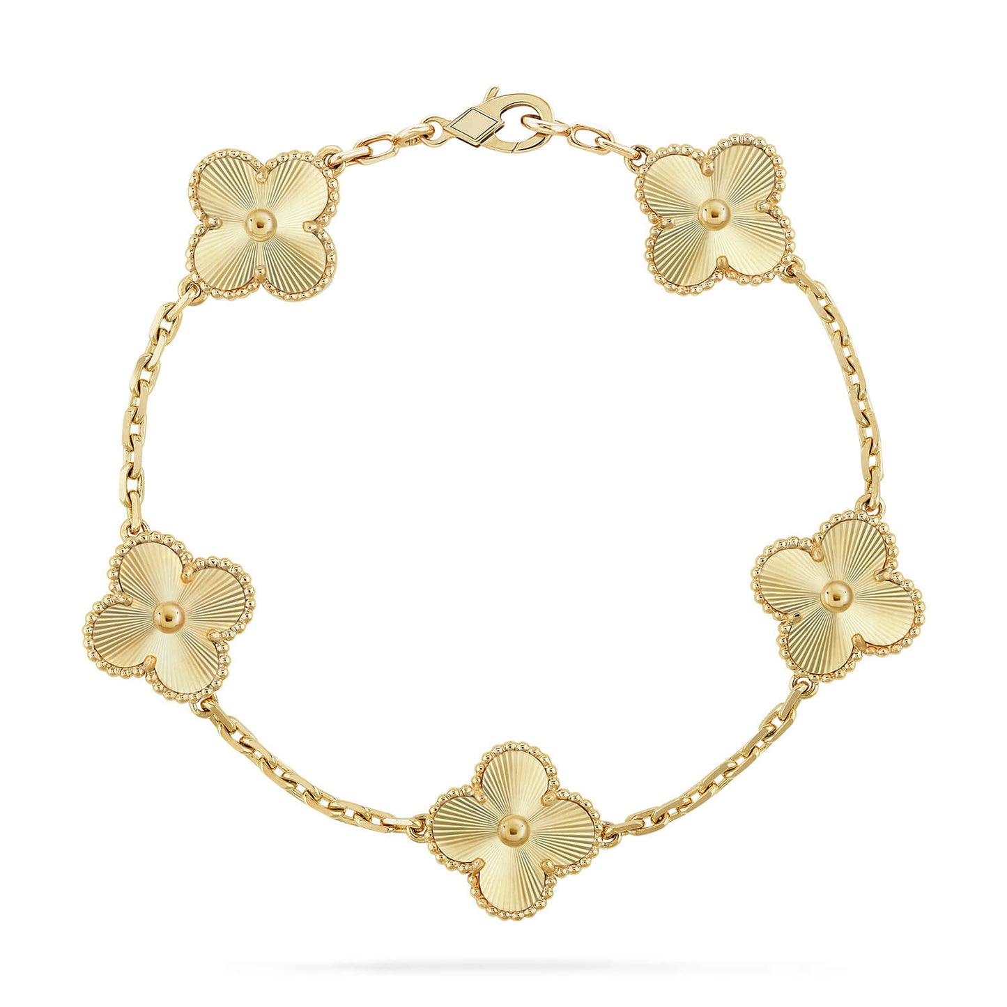 [Lira Jewelry] CLOVER 5 MOTIF LASER BRACELET COLLECTION