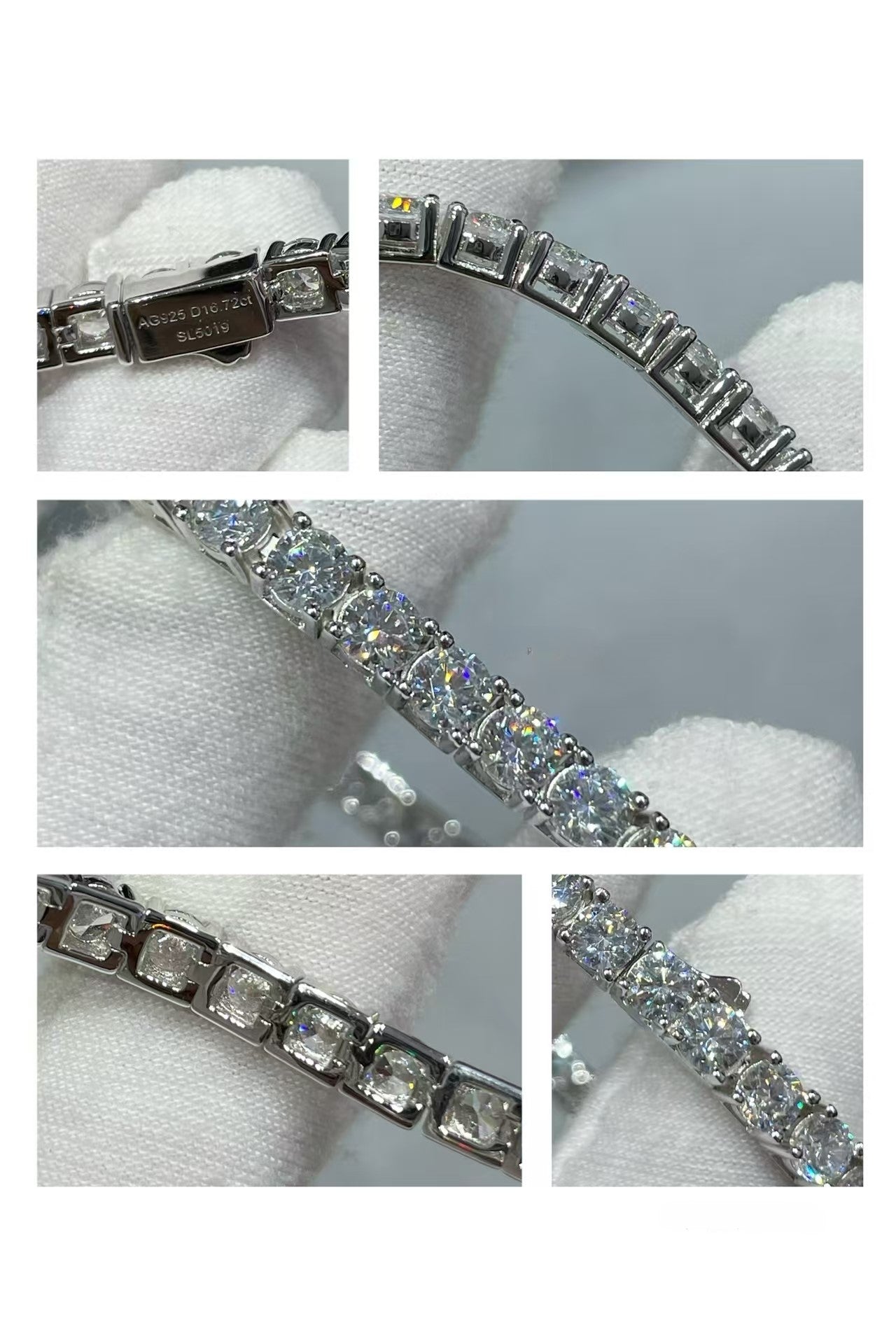 [Lira Jewelry jewelrys]TENNIS BRACELET WITH FULL DIAMOND SETTING