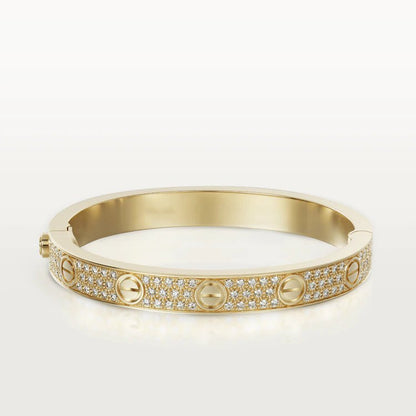 [Lira Jewelry]LOVE BRACELET 6.1MM DIAMOND-PAVED