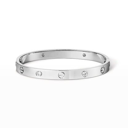 [Lira Jewelry]LOVE BRACELET 6.1MM 4 DIAMONDS