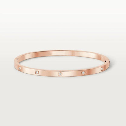 [Lira Jewelry]LOVE BRACELET 3.65MM 10 DIAMONDS