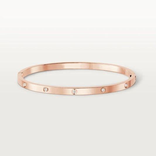 [Lira Jewelry]LOVE BRACELET 3.65MM 10 DIAMONDS