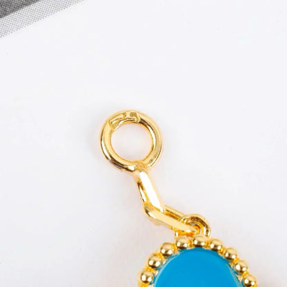 [Lira Jewelry] CLOVER 5 MOTIF TURQUOISE BRACELET COLLECTION
