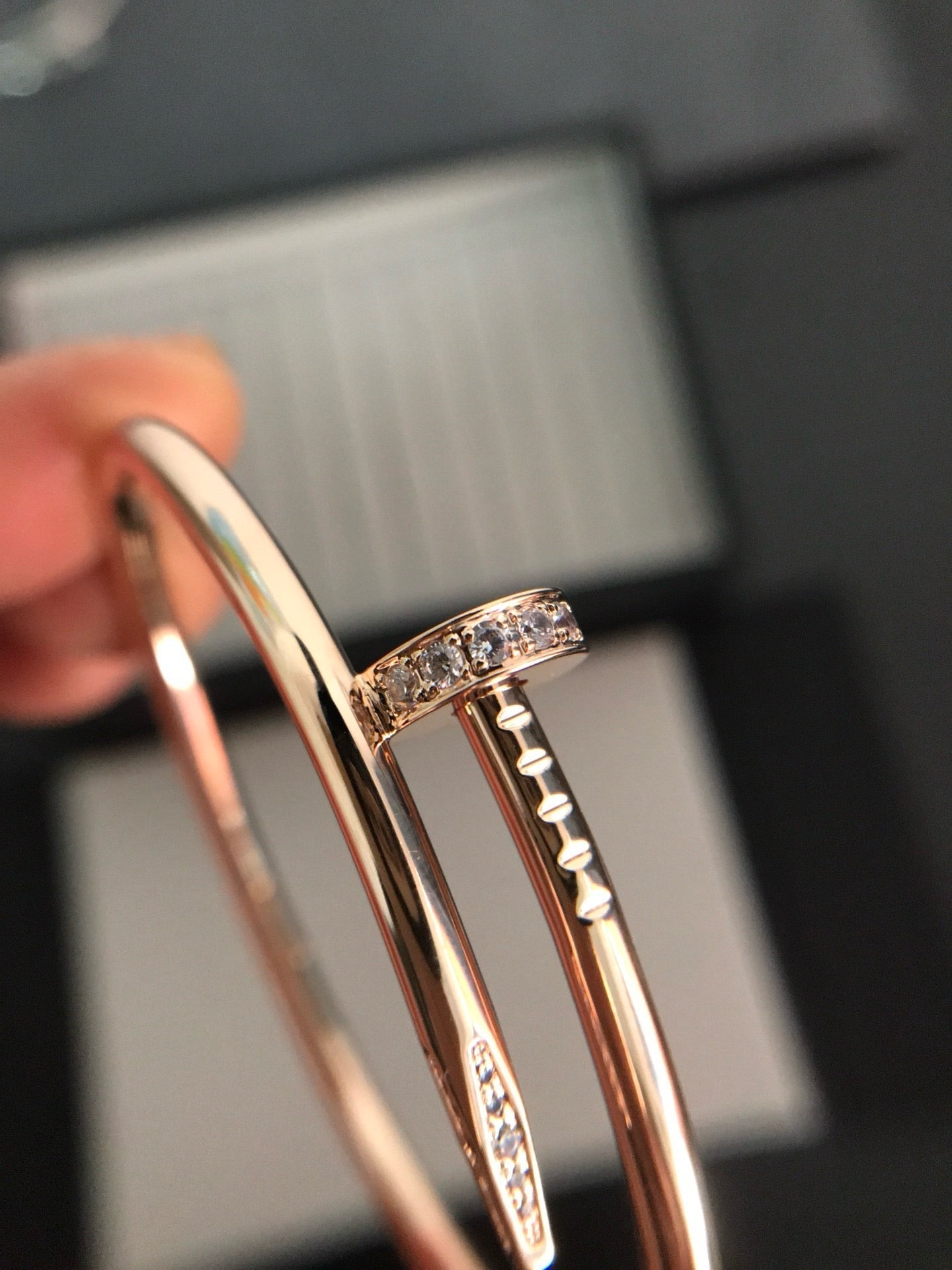[Lira Jewelry]JUSTE BRACELET 3.5MM DIAMONDS