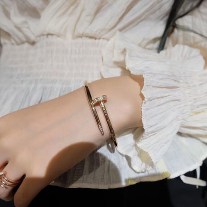[Lira Jewelry]JUSTE BRACELET 3.5MM DIAMONDS