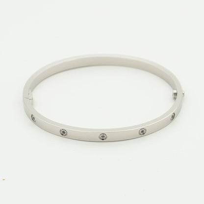 [Lira Jewelry]LOVE BRACELET 3.65MM 10 DIAMONDS