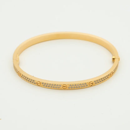[Lira Jewelry]LOVE BRACELET 3.65MM DIAMOND-PAVED
