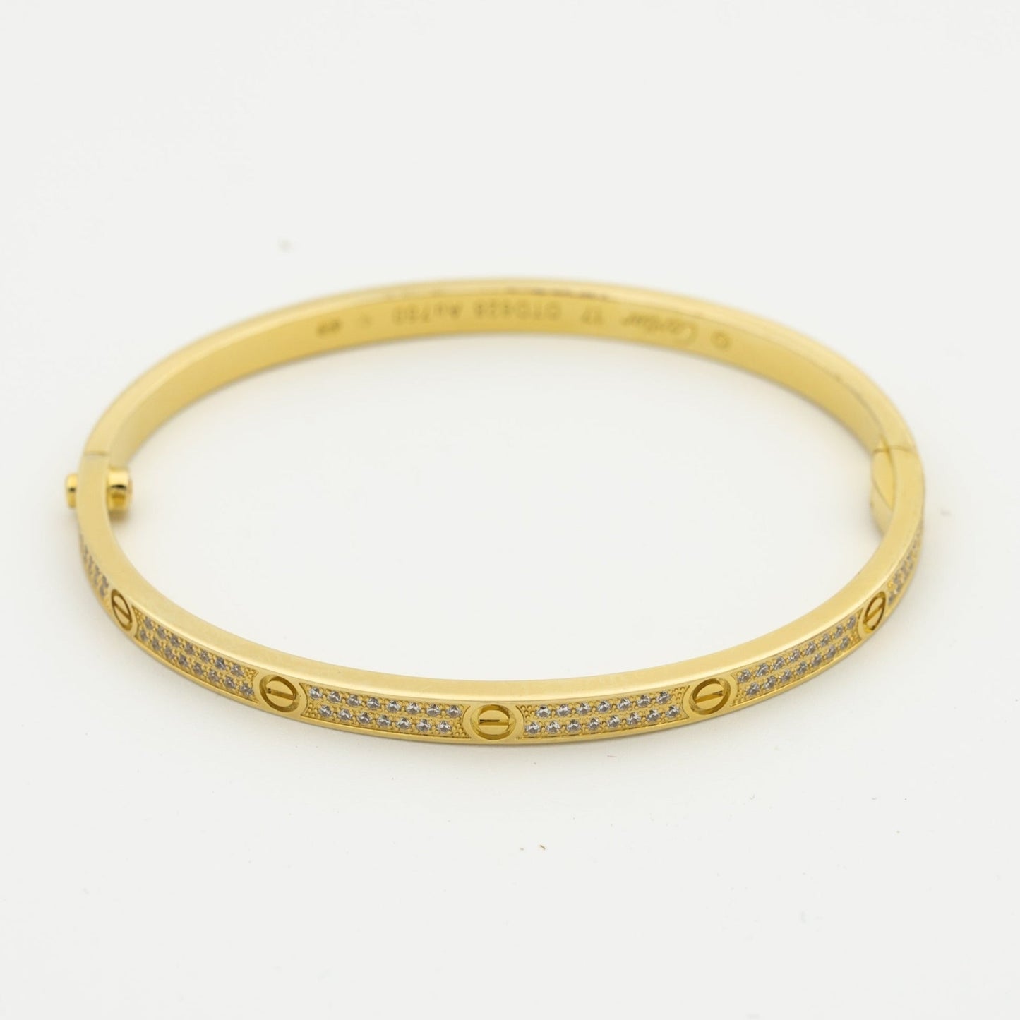 [Lira Jewelry]LOVE BRACELET 3.65MM DIAMOND-PAVED