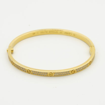 [Lira Jewelry]LOVE BRACELET 3.65MM DIAMOND-PAVED