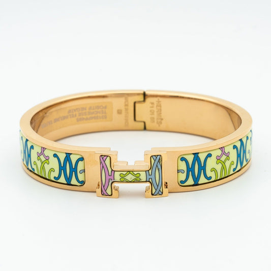 [Lira Jewelry]H BRACELET BEIGE MULTICOLOR
