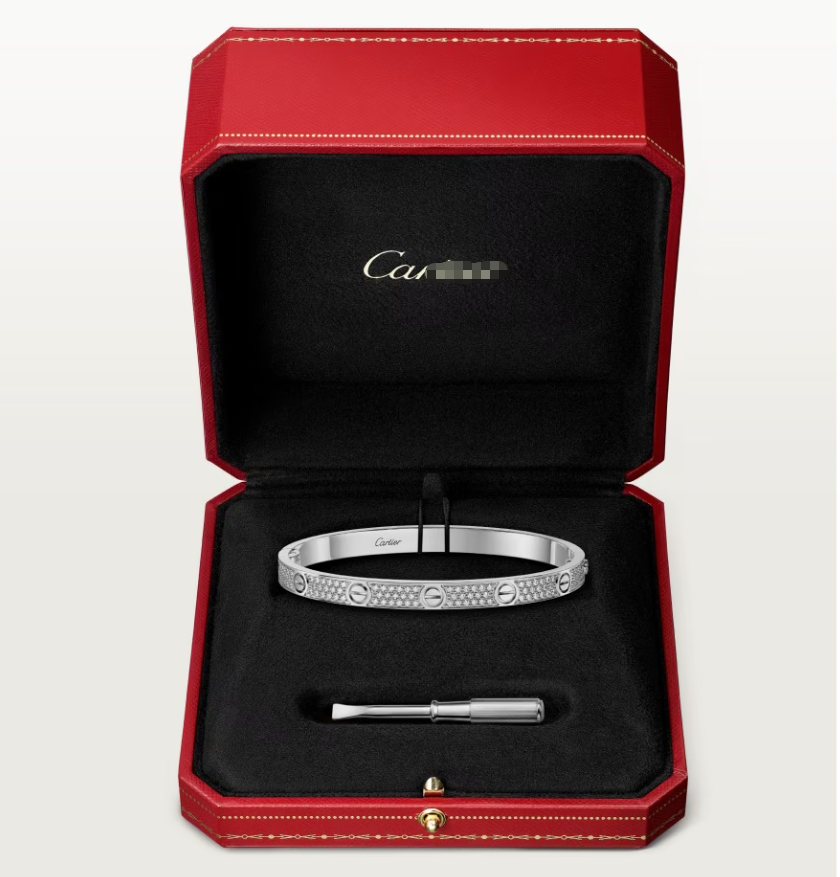 [Lira Jewelry]NEW-LOVE-4.8MM-Width Diamond-Studded Bracelet
