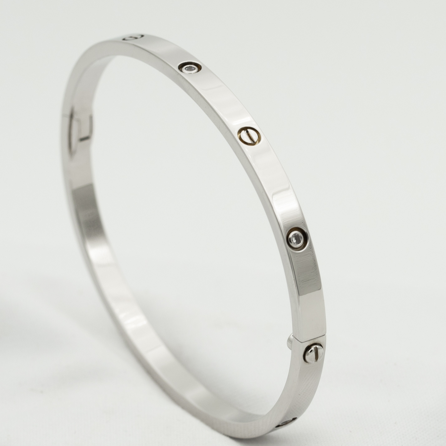 [Lira Jewelry]LOVE BRACELET 3.65MM 6 DIAMONDS