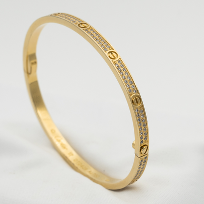 [Lira Jewelry]LOVE BRACELET 3.65MM DIAMOND-PAVED