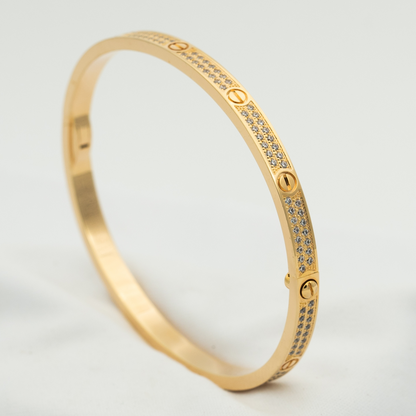 [Lira Jewelry]LOVE BRACELET 3.65MM DIAMOND-PAVED
