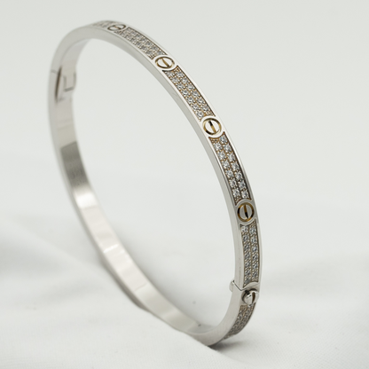 [Lira Jewelry]LOVE BRACELET 3.65MM DIAMOND-PAVED