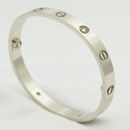 [Lira Jewelry]LOVE BRACELET 6.1MM 4 DIAMONDS