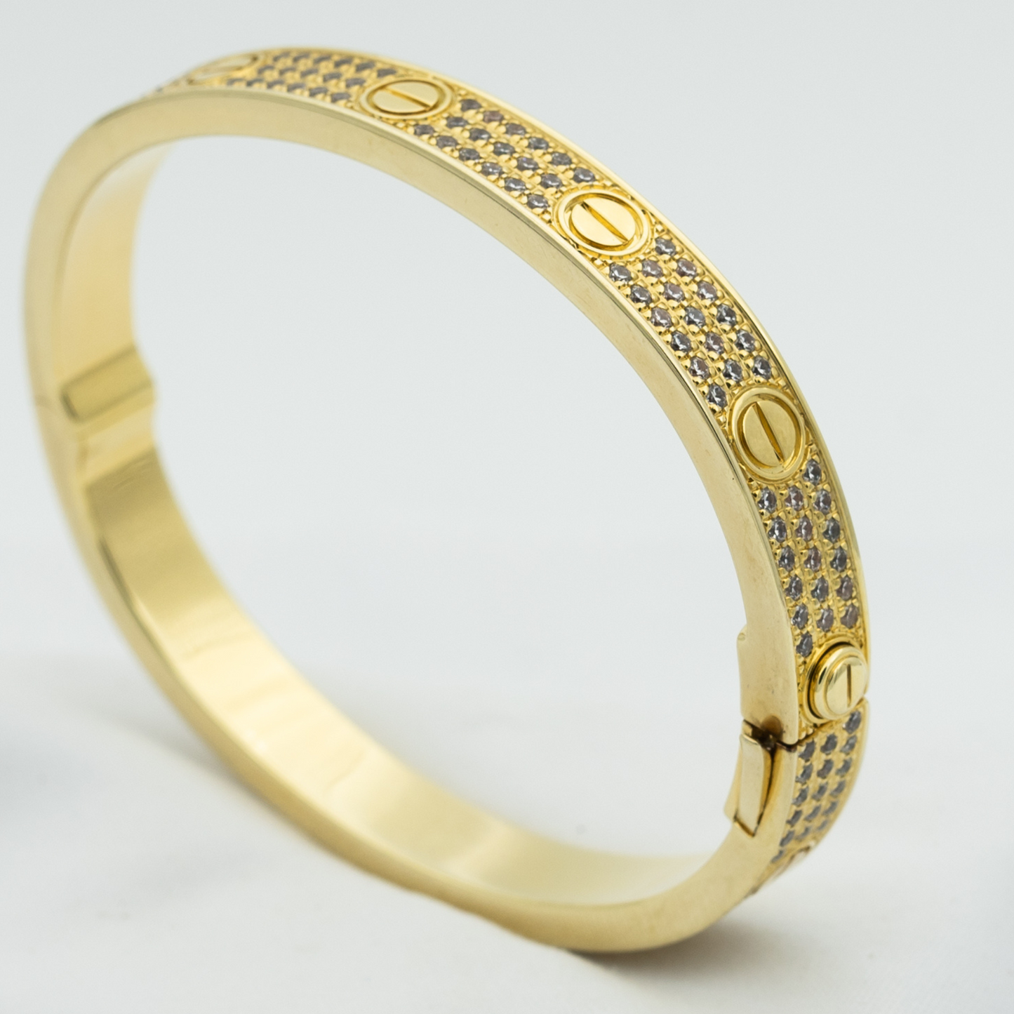 [Lira Jewelry]LOVE BRACELET 6.1MM DIAMOND-PAVED
