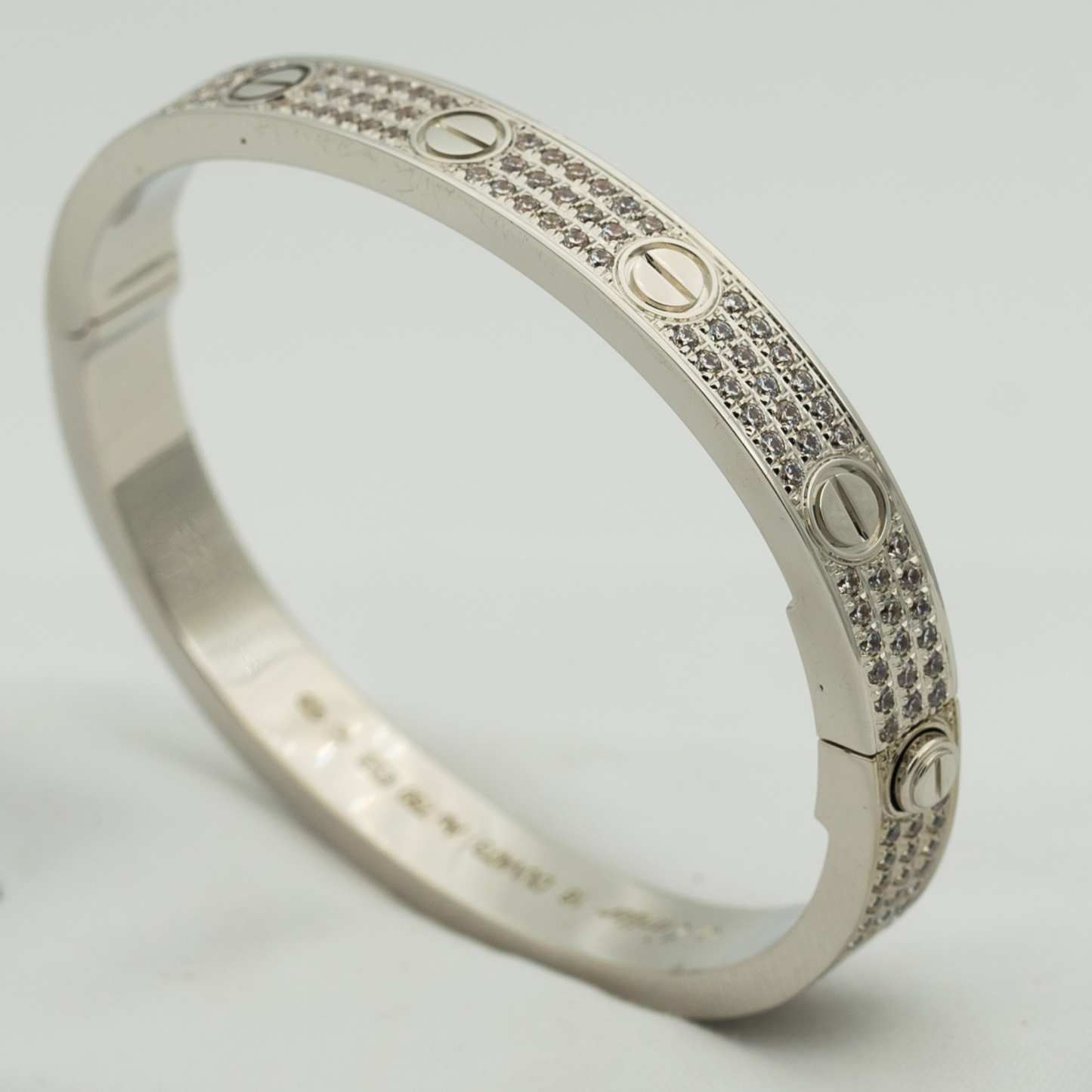 [Lira Jewelry]LOVE BRACELET 6.1MM DIAMOND-PAVED