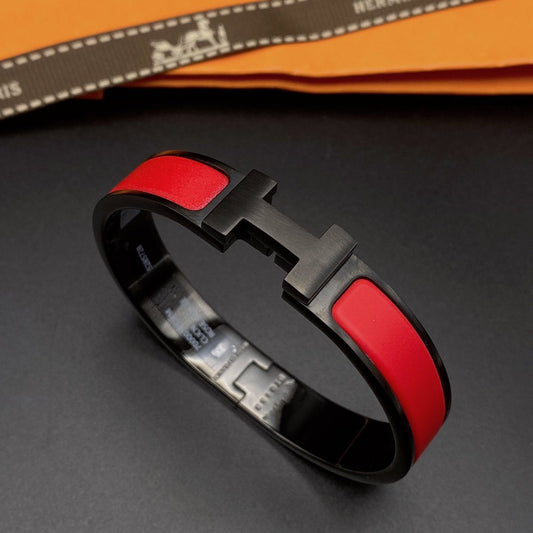 [Lira Jewelry]CLIC HM SO BLACK RED BRACELET