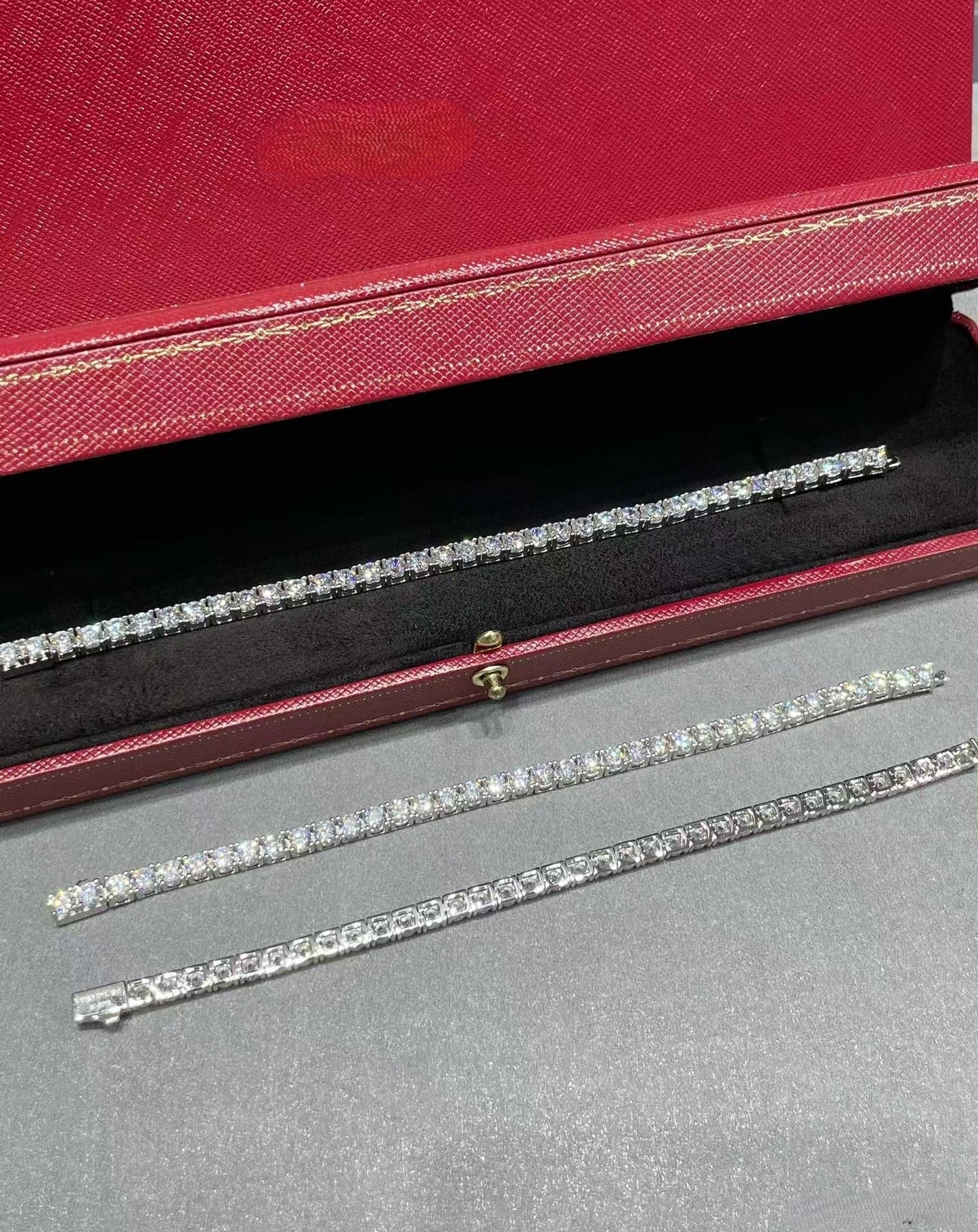 [Lira Jewelry jewelrys]TENNIS BRACELET WITH FULL DIAMOND SETTING