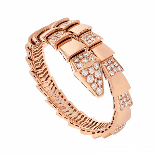 [Lira Jewelry]SERPENTI BRACELET PINK GOLD DIAMOND
