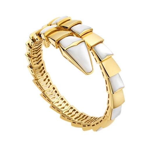 [Lira Jewelry]SERPENTI BRACELET MOP GOLD