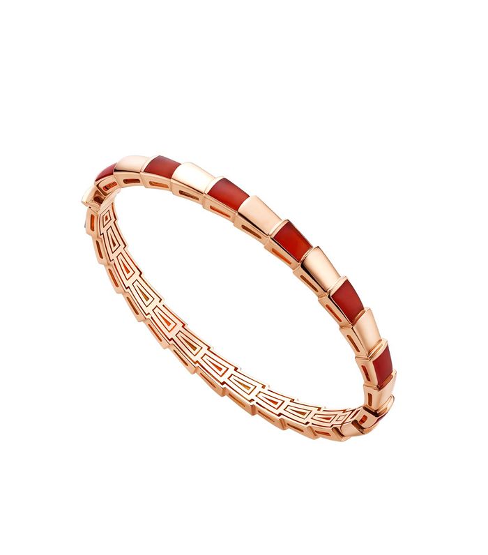 [Lira Jewelry]SERPENTI BRACELET PINK GOLD RUBELLITE