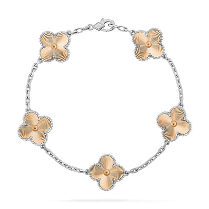 [Lira Jewelry] CLOVER 5 MOTIF LASER BRACELET COLLECTION