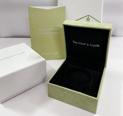 [Lira Jewelry]CLOVER 15MM LASER NECKLACE AND BOX